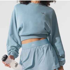 Alo cropped sweatshirt